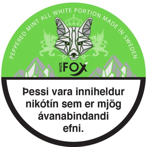 White Fox - Peppered Mint (10 stk/ks)