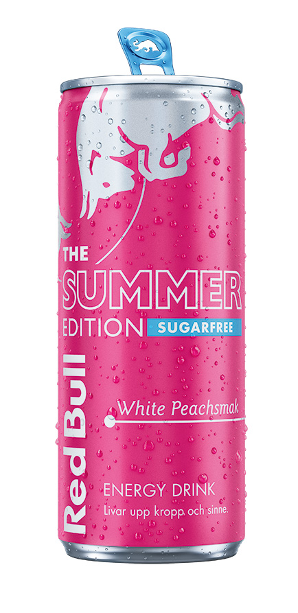 Red Bull Summer White Peach Sykurlaus 24x250ml