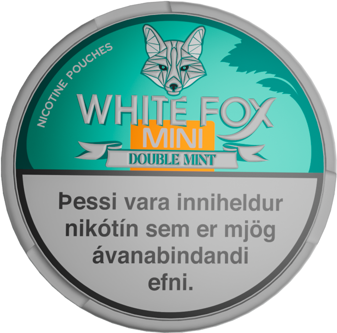 White Fox – Double Mint Mini10g (10stk/ks)
